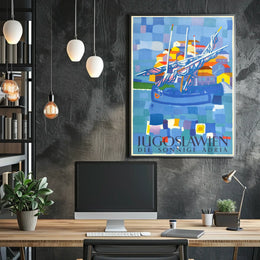 Jugoslawien Die Sonnige Adria Poster
