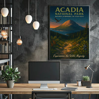 Acadia National Park Landscape Adventure Nature Poster