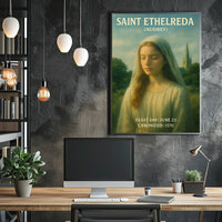 Saint Ethelreda (Audrey) Poster