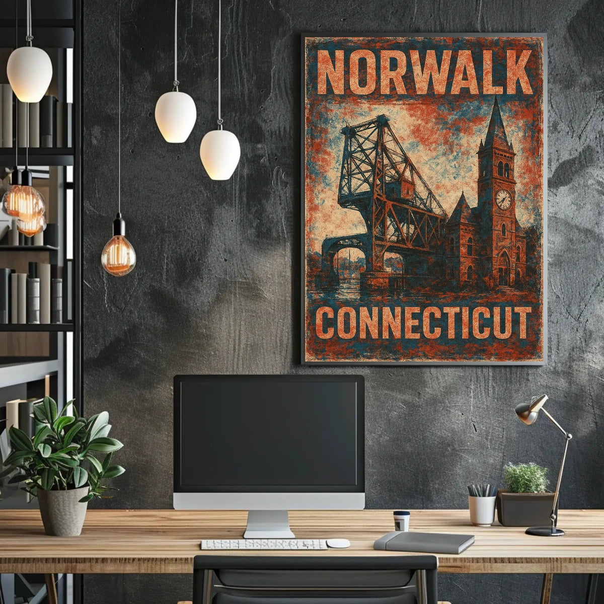 Norwalk, Connecticut Poster