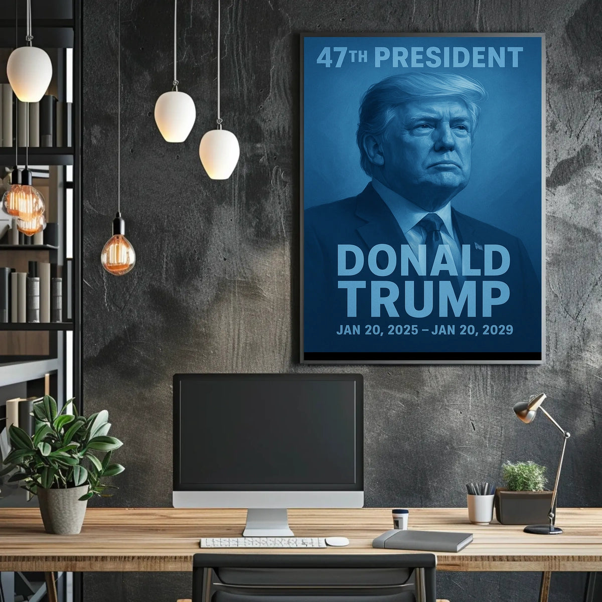 Donald Trump 47th President Poster