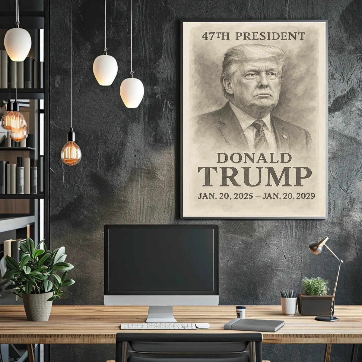 Donald Trump 47th President Poster