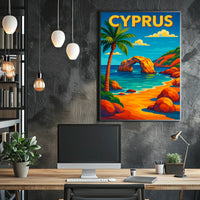Cyprus Coastal Paradise Poster
