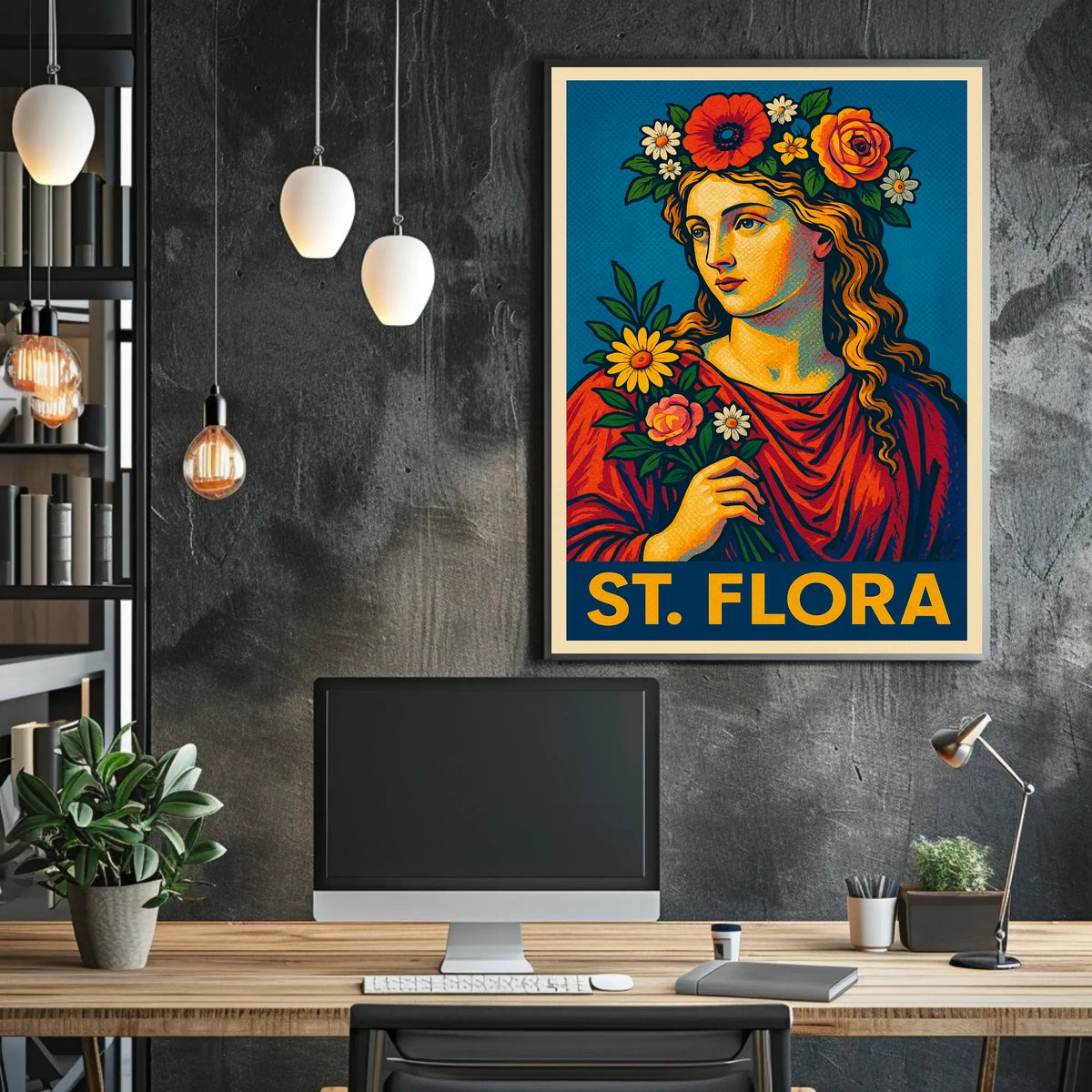 St. Flora Poster