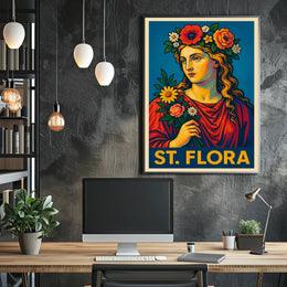 St. Flora Poster