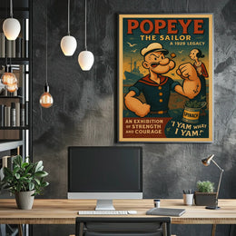 Popeye 1929 Art Poster POP-159