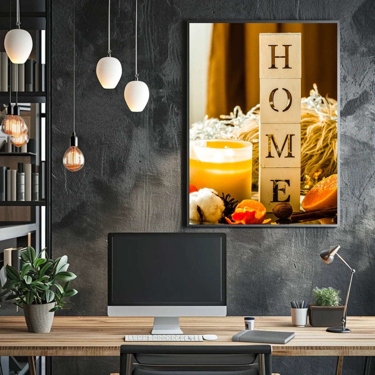 Cozy Home Atmosphere Modern Art Poster Print