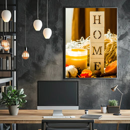 Cozy Home Atmosphere Modern Art Poster Print