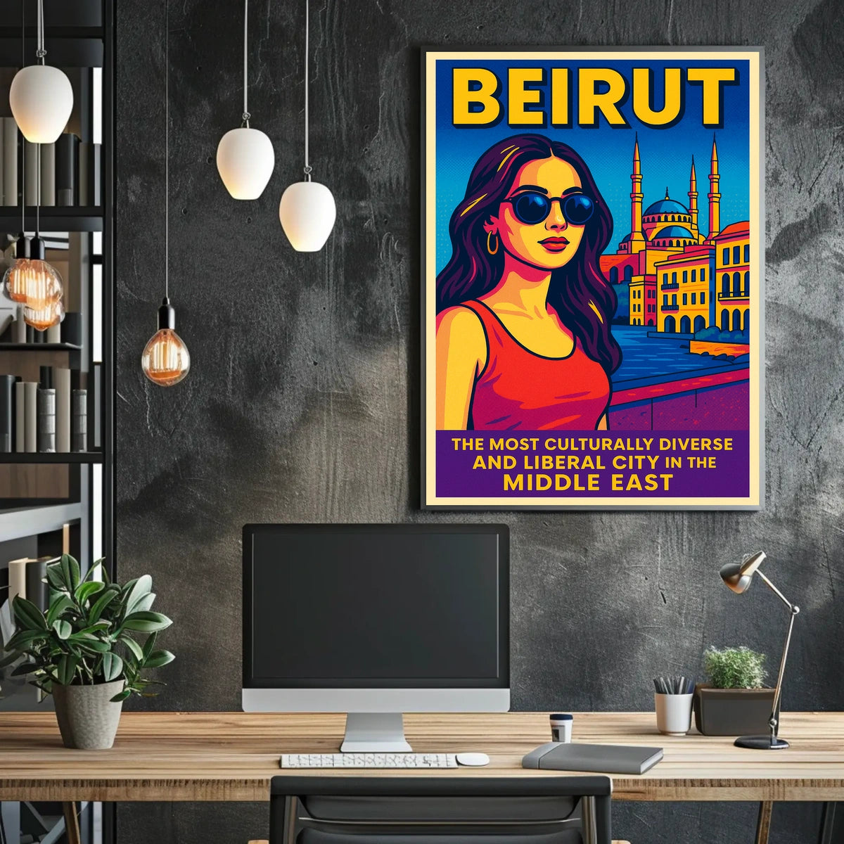 Beirut A Cultural Hub Poster