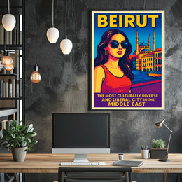 Beirut A Cultural Hub Poster