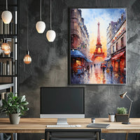 Parisian Street Scene Poster