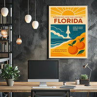 Florida The Sunshine State Poster