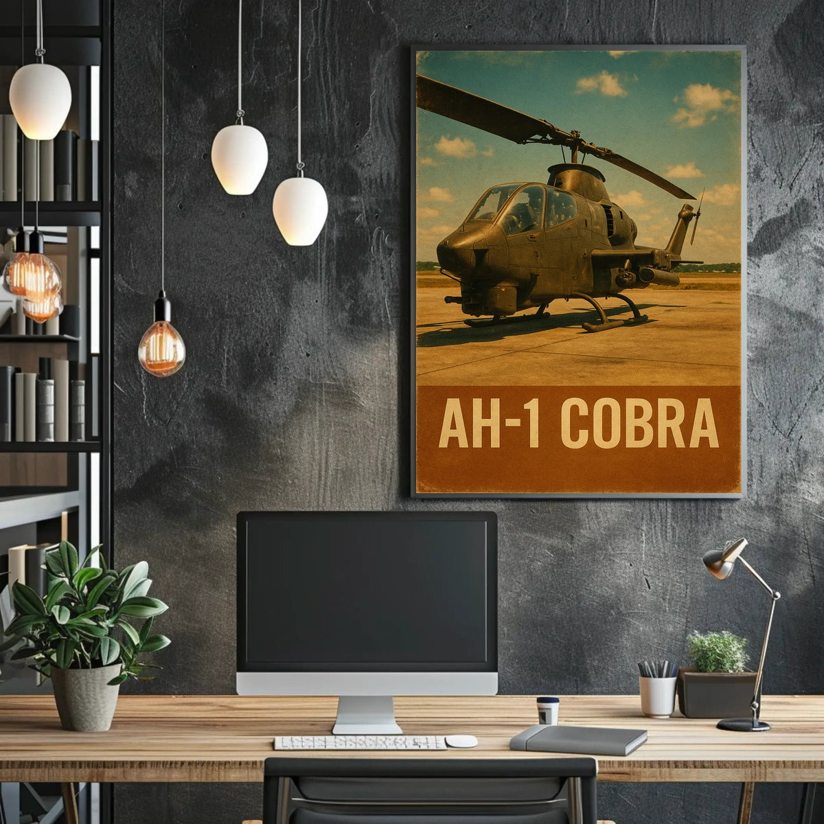 Ah-1 Cobra Helicopter Poster
