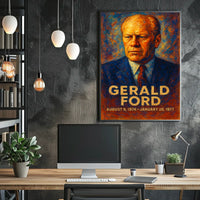 Gerald Ford Presidential Portrait Poster