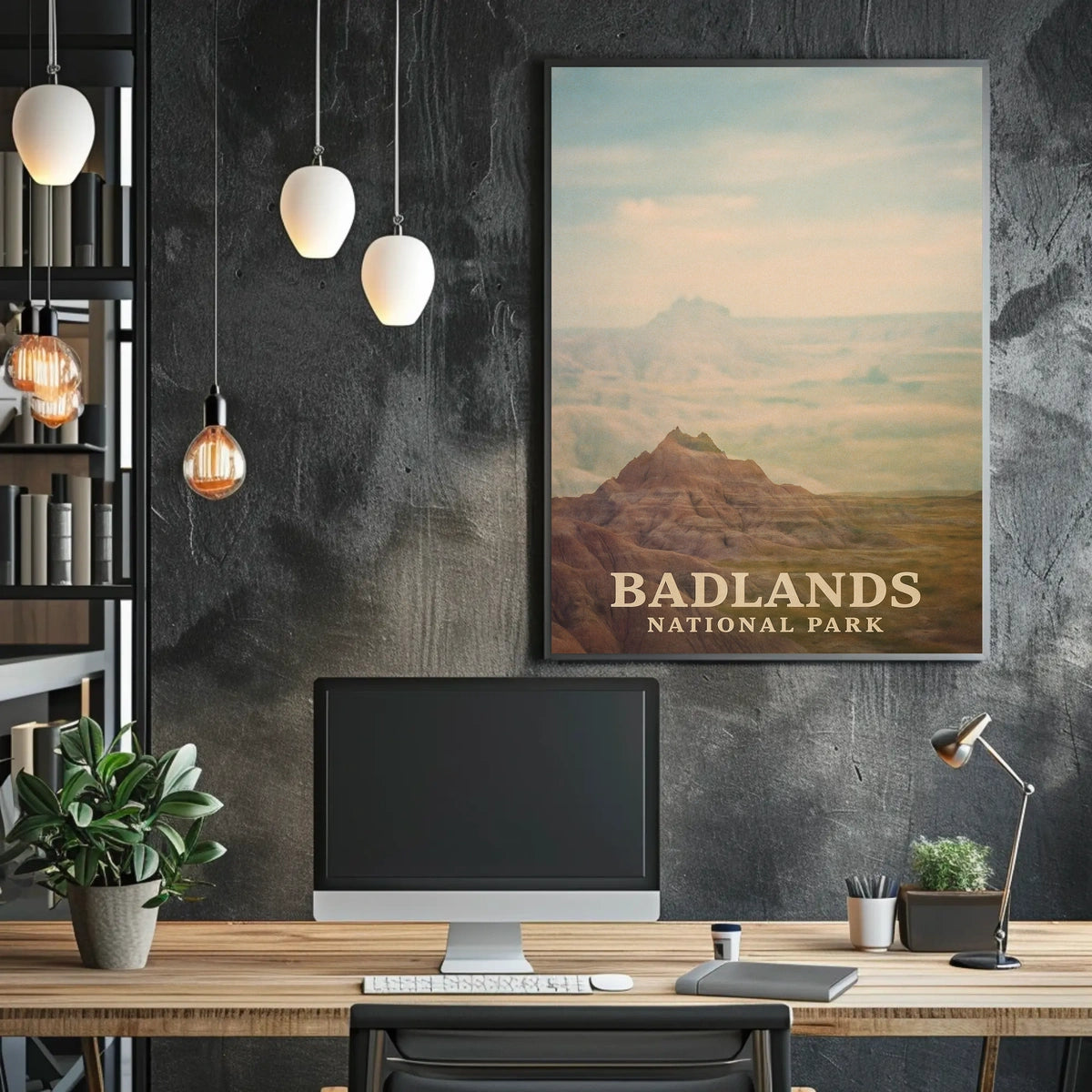 Badlands National Park Poster