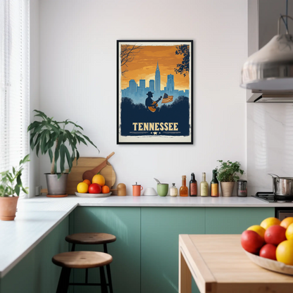 Tennessee Vintage Poster