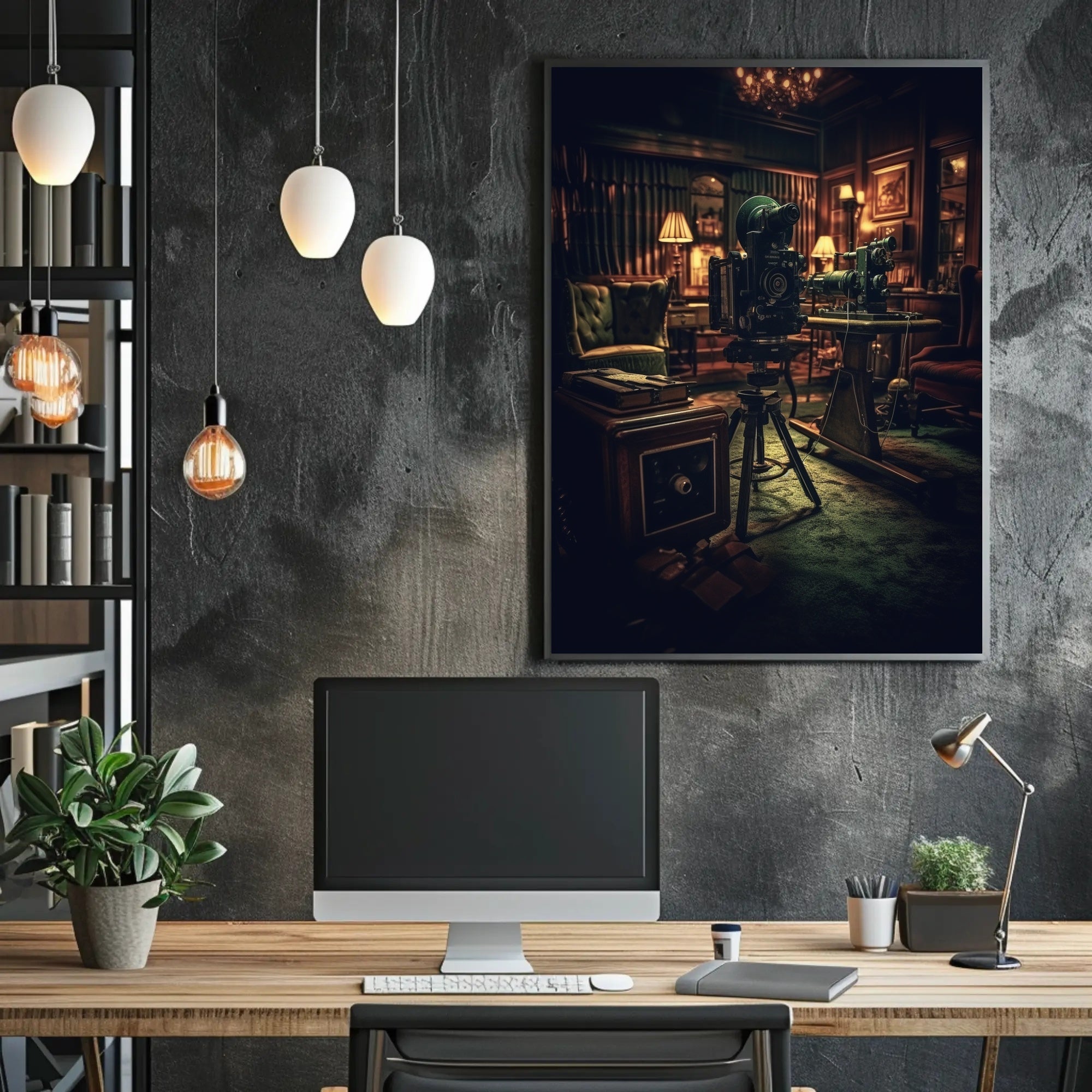 Vintage Cinematic Ambiance Poster
