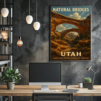 Natural Bridges Of Utah Poster