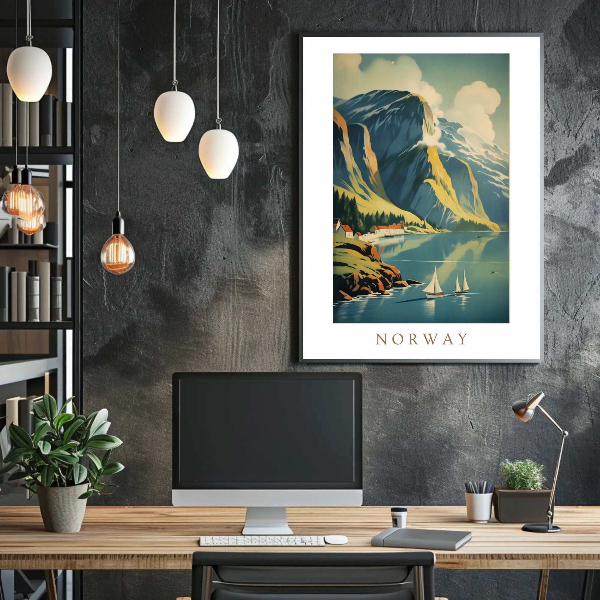 Scenic Norway Poster PosterGoat