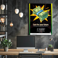 Save for Your Future with U.S. Savings Bonds Poster PosterGoat