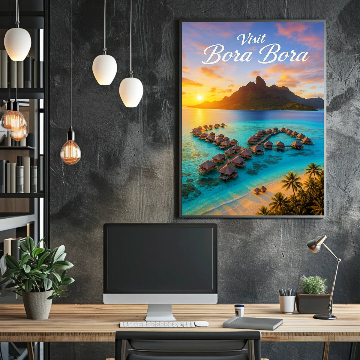 Discover Bora Bora Poster