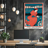 The New York Recorder Cycling Poster PosterGoat