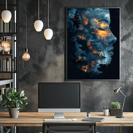 Dreamscape Reflection Poster