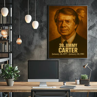 Jimmy Carter 39Th President Poster