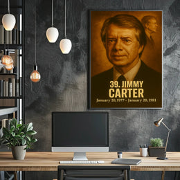 Jimmy Carter 39Th President Poster