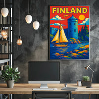 Finland Scenic Poster