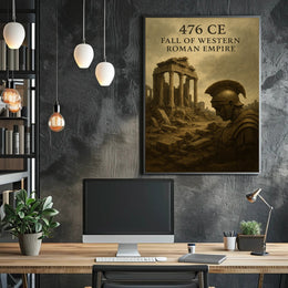 Fall of the Western Roman Empire Poster PosterGoat