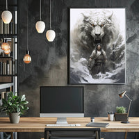 Warrior And The White Tiger Poster