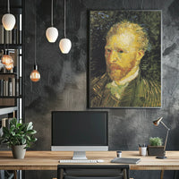 Vibrant Self-Portrait Poster