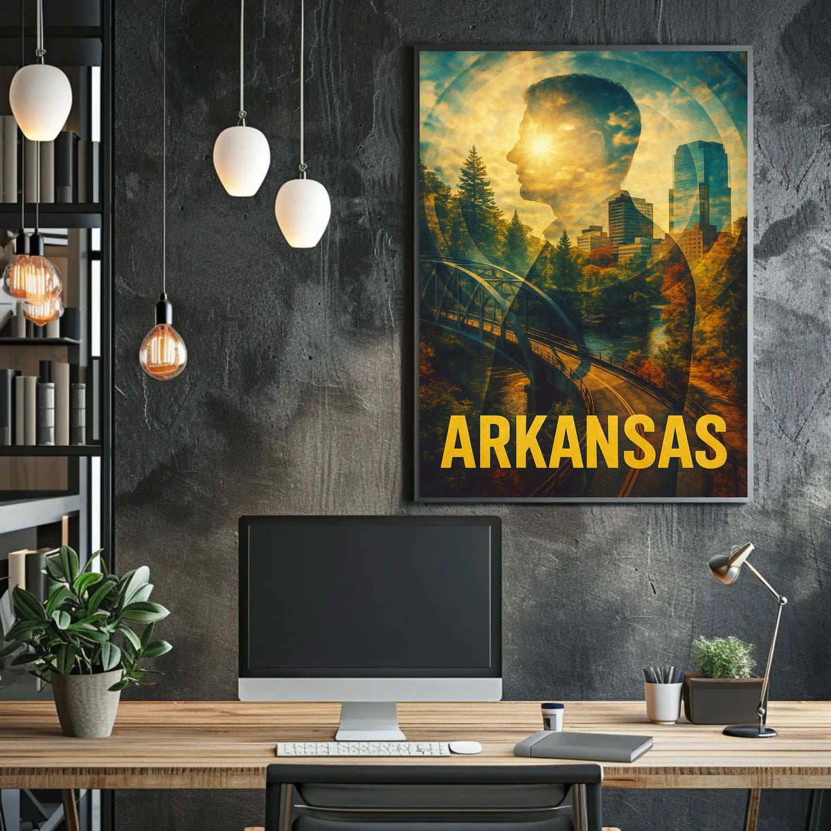 Arkansas A Scenic Journey Poster