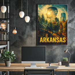 Arkansas A Scenic Journey Poster