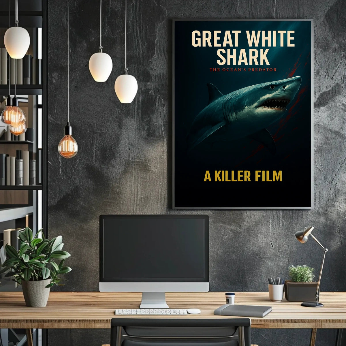 Great White Shark The OceanS Predator Poster