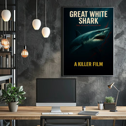 Great White Shark The OceanS Predator Poster