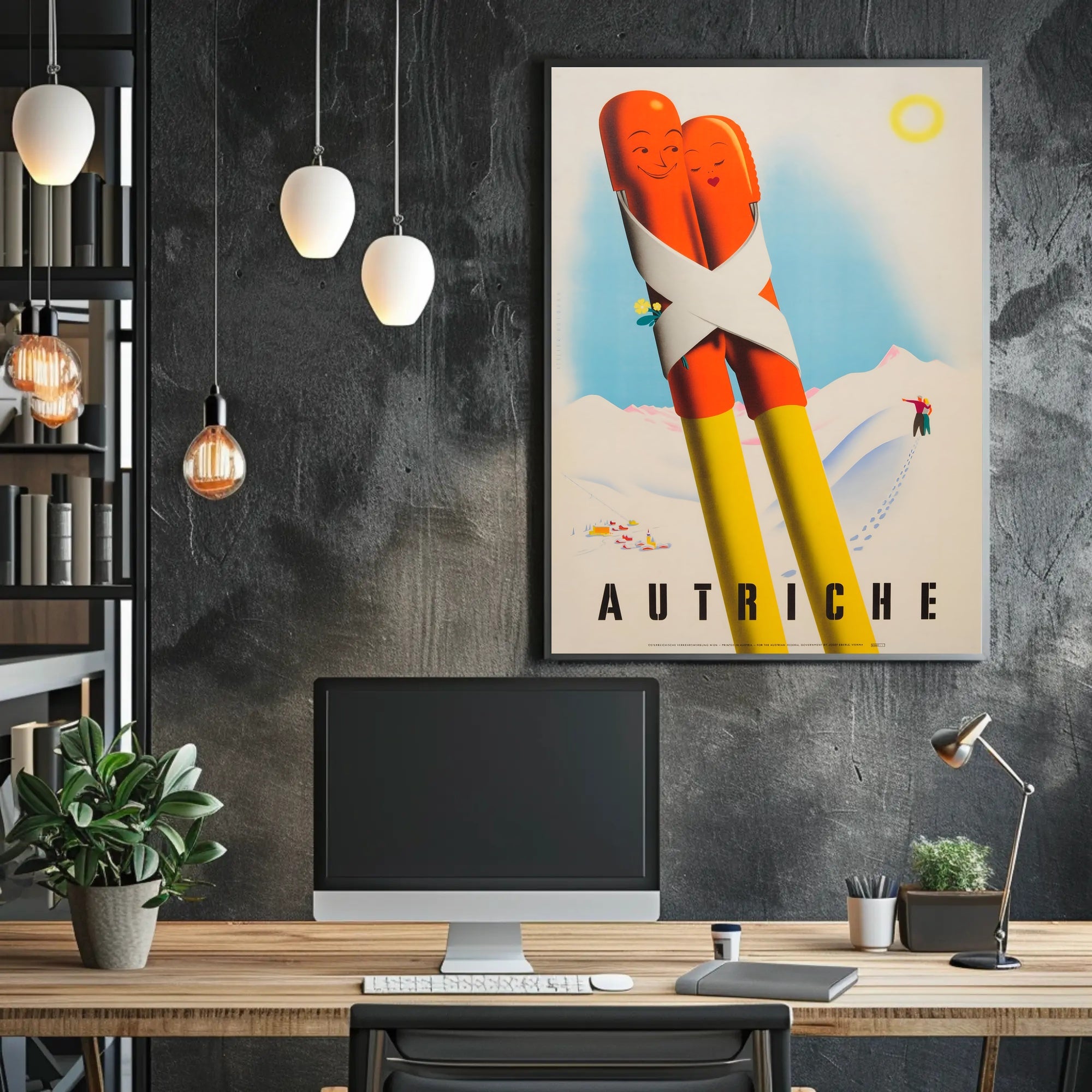 Autriche Travel Poster PosterGoat