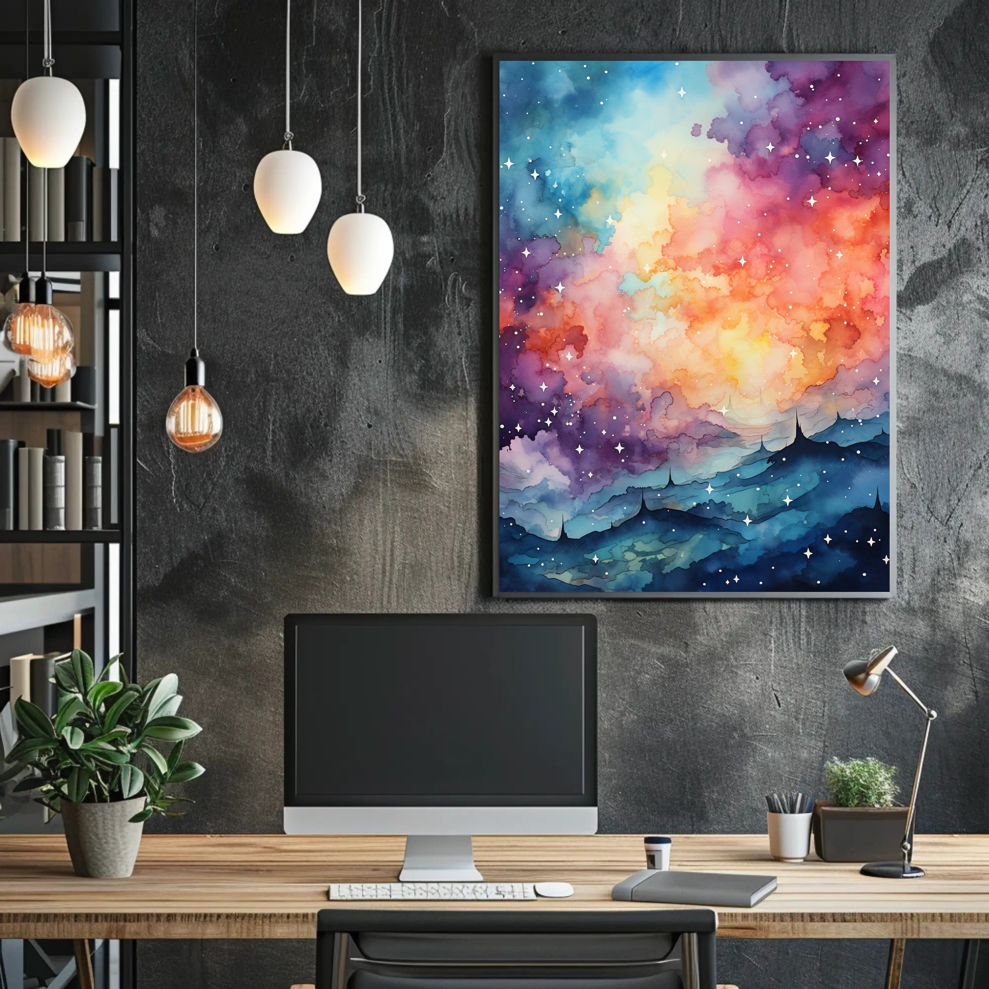 Cosmic Dreamscape Poster PosterGoat