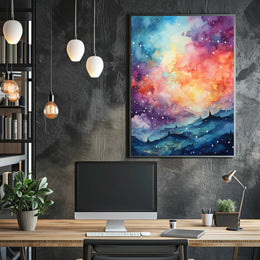 Cosmic Dreamscape Poster PosterGoat