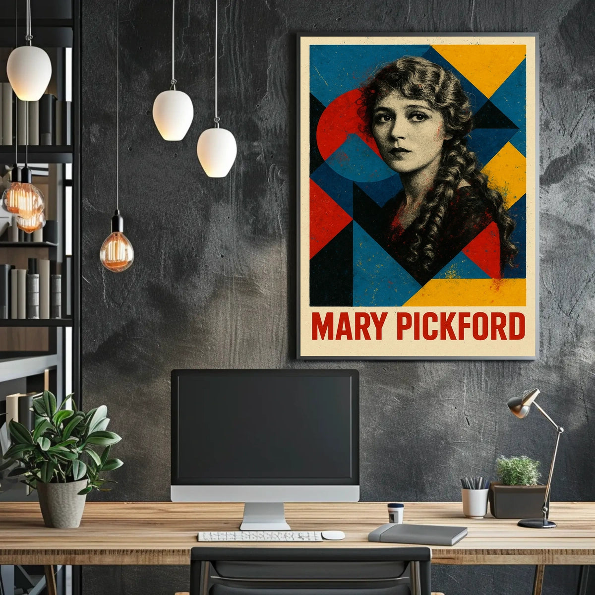 Mary Pickford Art Poster