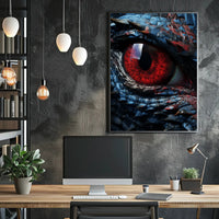 The DragonS Gaze Poster