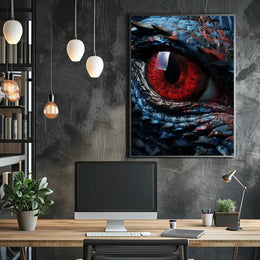 The DragonS Gaze Poster