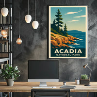 Acadia National Park Poster