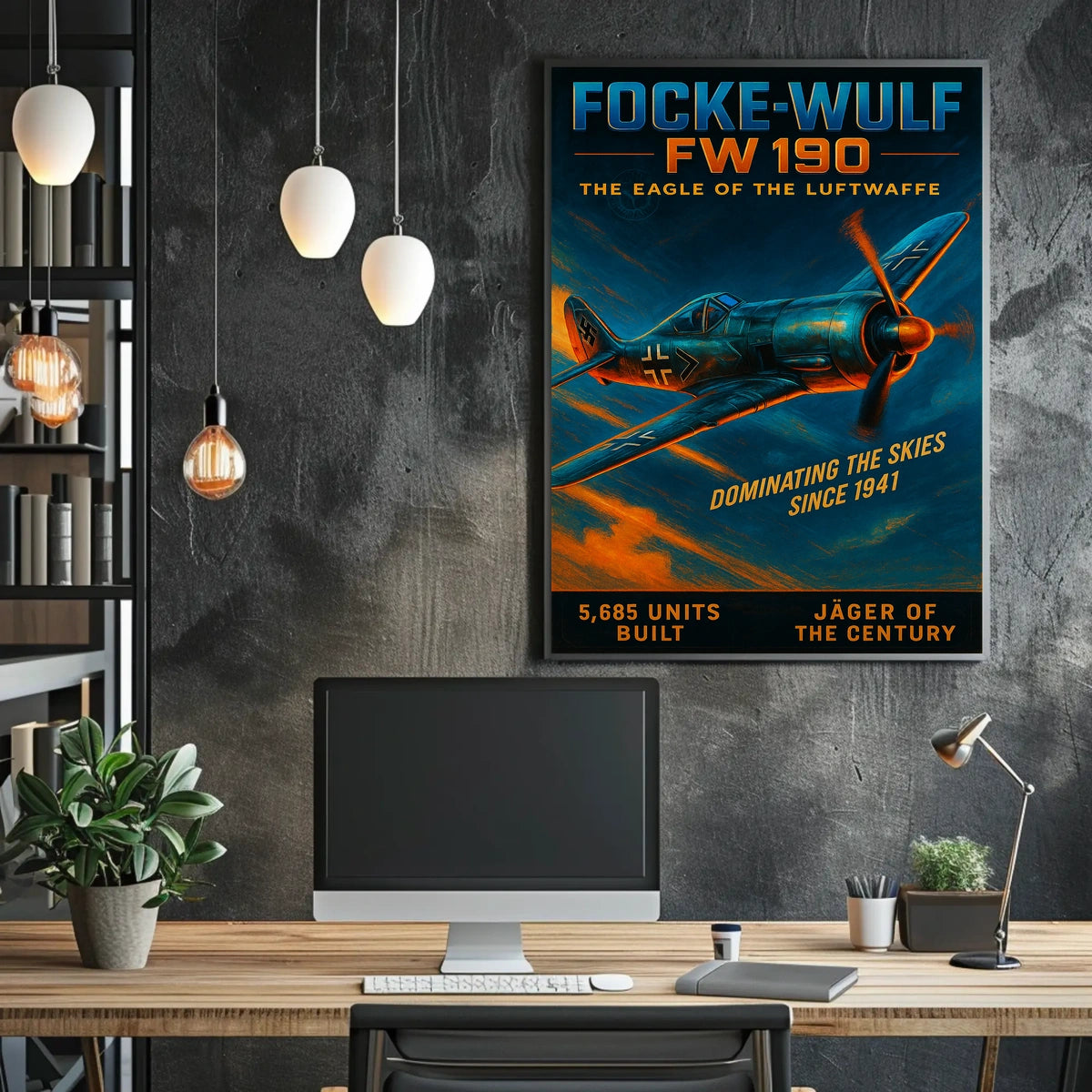 Focke-Wulf Fw 190 The Eagle Of The Poster