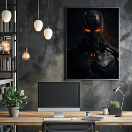 Futuristic Warrior Poster