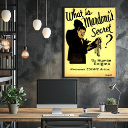 Mardoni's Magical Escape Vintage Artistic Pop Culture Poster