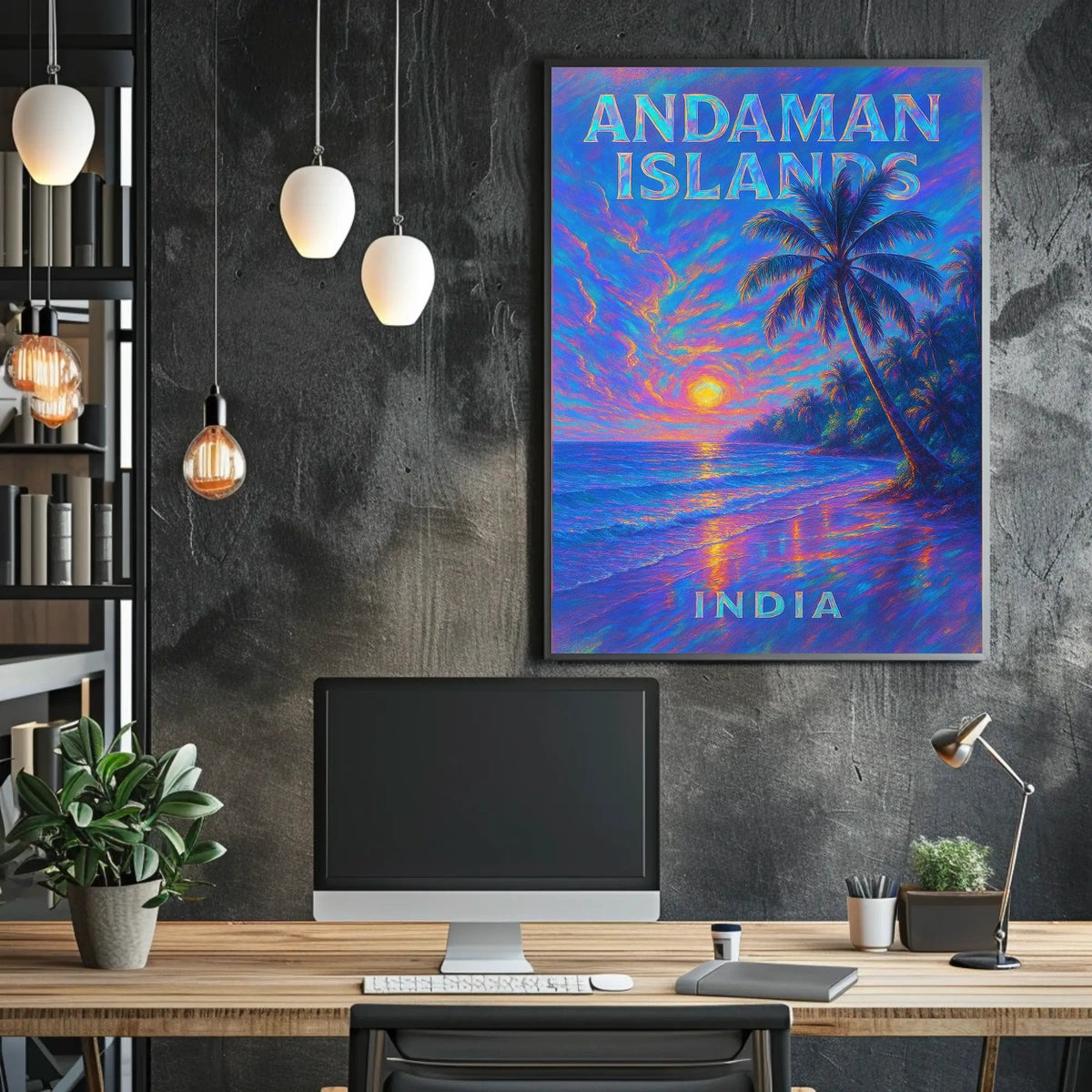 Andaman Islands Sunset Poster