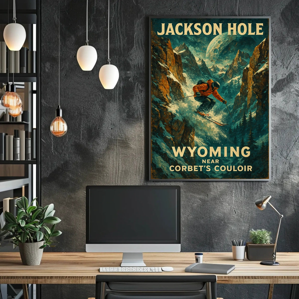 Jackson Hole Adventure Poster