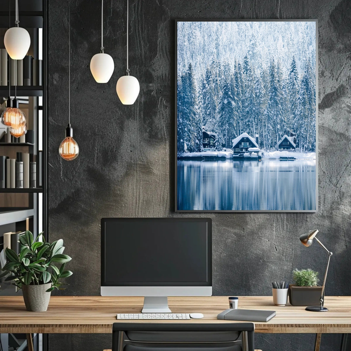 Crested Bird In The Wild Poster